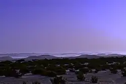 Pouštní oblast okolo města