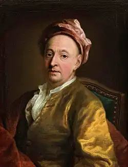 Autoportrét, cca 1750