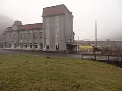 Kulturní dům Sklář v Dolním Polubném (Desná III) u areálu někdejší sklárny