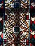 Detail vitráže okna