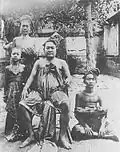 Dewa Agung, král Klungkungu, rok 1908