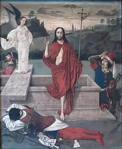 Vzkříšení, Dieric Bouts, asi 1450–1460