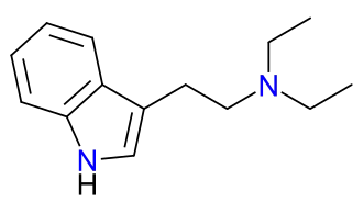 Chemická struktura bufoteninu
