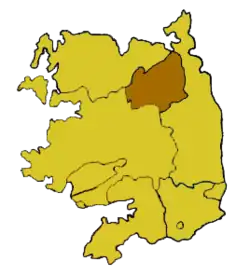 Diecéze Achonry na mapě