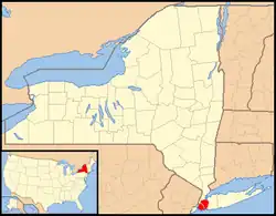 Diecéze brooklynská na mapě