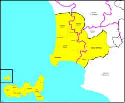 Diecéze Massa Marittima-Piombino na mapě