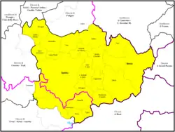 Arcidiecéze Spoleto-Norcia na mapě