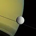 Dione a Saturn, 2012