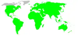 Areál rozšíření