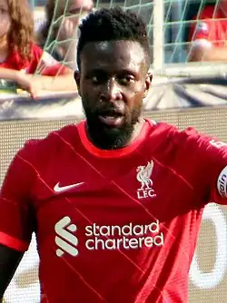 Divock Origi ve dresu Liverpool (2021)