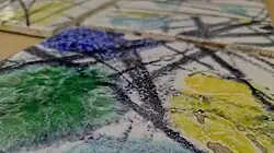 Dlaždice-detail, rané období.