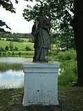 Dlouhá Ves, socha svatého Jana Nepomuckého.jpg