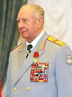 Dmitrij Timofejevič Jazov, 2009