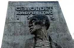 Mahnmal Bittermark, detail