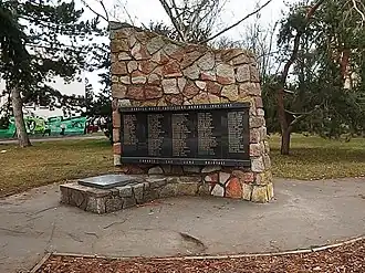 Pomník obětem druhé světové války v Dobříši