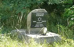 Židovský hřitov - památník