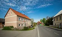 Dobranov, střed obce