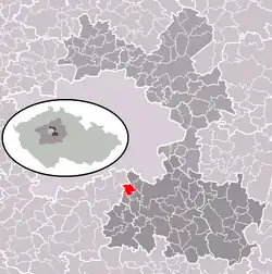 Dobřejovice na mapě