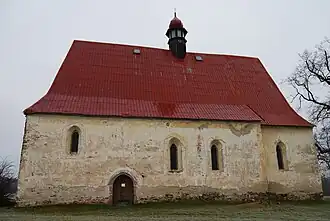 Kostel Nanebevzetí Panny Marie v Dobronicích u Bechyně