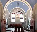 Interiér synagogy