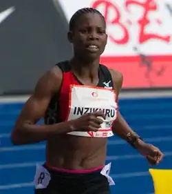 Dorcus Inzikuruová (2. září 2012)