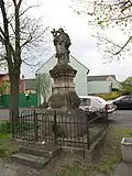 Dolany (okres Klatovy), socha sv. Jana Nepomuckého.jpg