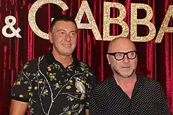 Stefano Gabbana a Domenico Dolce (2016)