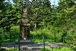 Pomník padlým v první světové válce v zaniklé obci