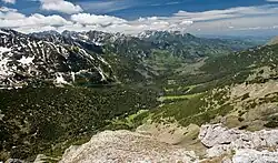 Zadné Meďodoly, pohled z Vyšného Kopského sedla, 15.6.2021