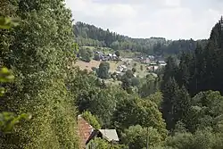 Pohled na obec od Vojtěchova