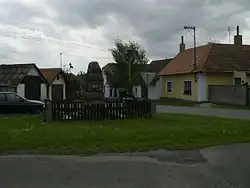 Pohled na část vesnice