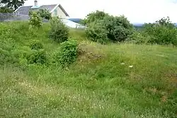 Tvrziště v jižní části vesnice