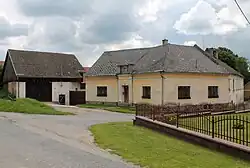 Náves v Horní Rozsíčce