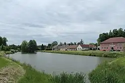 Náves v Dolní Rožínce