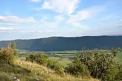 Dolný vrch z Horného vrchu