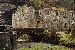 Dolský mlýn na podzim