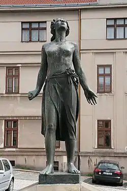 Památník obětem nacismu v Domažlicích, 1948