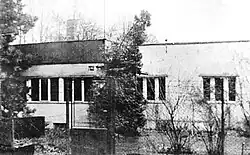 Služební byt Josefa Vika v provizorním domku v areálu zahradnictví