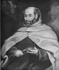 Portrét Dominika à Jesu Maria od Petera Paula Rubense z roku 1621