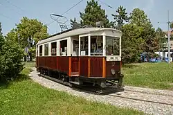 Brněnská tramvaj ev. č. 57 na dopravní nostalgii 2019