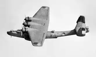 Nizozemský Dornier Do 24K-1 (s/n X-1, c/n 761). X-1 působil v Nizozemské východní Indii a 3. března 1942 byl zničen při japonském náletu na Broome.