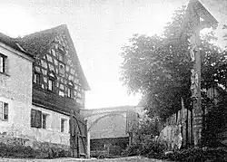 Usedlost čp. 9 v Doubravě na počátku 20. století