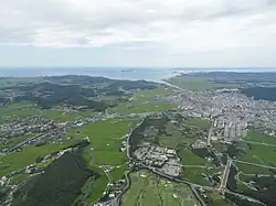 Letecký pohled na Boryeong