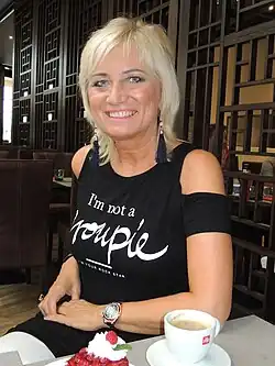 Yvonne Vavrová (16. srpna 2017)