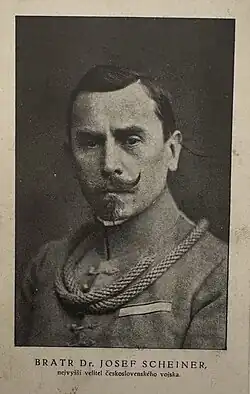 Pohlednice Dr. Josefa Scheinera