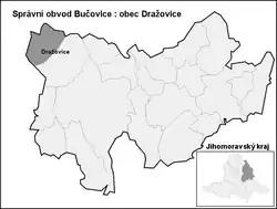 Dražovice na mapě