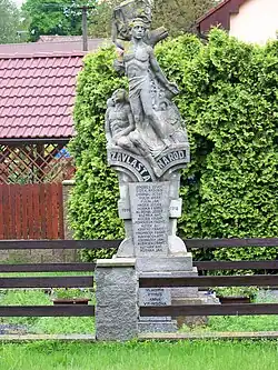 Památník obětem světových válek v Bystřici–Drachkově[21][22]