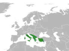 Areál rozšíření