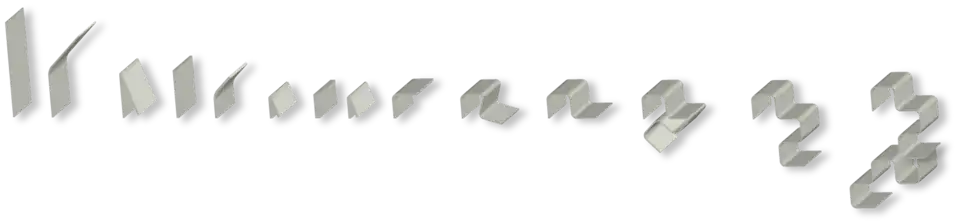 Postup skládání papíru