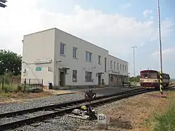 Nádraží v srpnu 2012